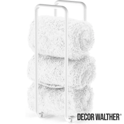 Decor Walther - Decor Walther Dikey Havluluk, 27 cm, Mat Beyaz (Tezgah Üzeri) - 859150