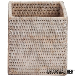 Decor Walther - Decor Walther Basket Kare Kutu Malzemelik, Beyaz (Tezgah Üzeri) - BASKETBOD-L