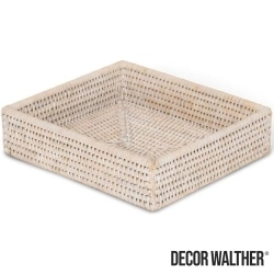 Decor Walther - Decor Walther Basket Aksesuar Tepsisi, Beyaz (Tezgah Üzeri) - BASKETTAB1-L