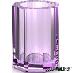 Decor Walther - Decor Walther Kristall Diş Fırçalığı, Lila (Tezgah Üzeri, Cam) - KRBER-V