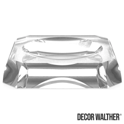 Decor Walther - Decor Walther Kristall Sabunluk, Şeffaf (Tezgah Üzeri, Cam) - KRSTS-C