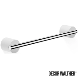 Decor Walther - Decor Walther Stone Uzun Havluluk, 30 cm, Beyaz/Corian/Krom - STONEHTE30-CR