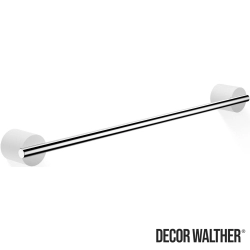 Decor Walther - Decor Walther Stone Uzun Havluluk, 45 cm, Beyaz/Corian/Krom - STONEHTE45-CR
