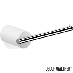 Decor Walther - Decor Walther Stone Açık Tuvalet Kağıtlığı, Beyaz/Corian/Krom - STONETPH-CR