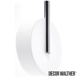 Decor Walther - Decor Walther Stone Askı, 5 cm, Beyaz/Corian/Krom - STONEWHG-CR