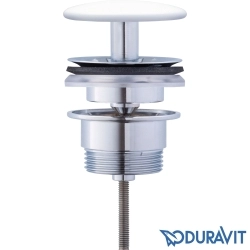 Duravit - Duravit Universal Seramik Tapa Takımı Süzgeç, Beyaz İpeksi Mat