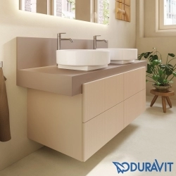 Duravit - Duravit Balcoon DuraShield HygieneGlaze Plus Çanak Lavabo, 45 cm, Parlak Beyaz
