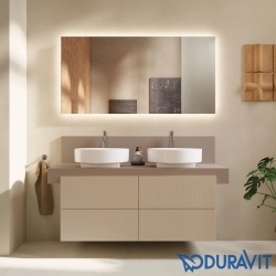 Duravit - Duravit Balcoon DuraShield HygieneGlaze Plus Çanak Lavabo, 45 cm, Parlak Beyaz