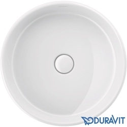Duravit - Duravit Balcoon DuraShield HygieneGlaze Plus Çanak Lavabo, 45 cm, Parlak Beyaz