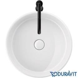 Duravit - Duravit Balcoon DuraShield HygieneGlaze Plus Çanak Lavabo, 45 cm, Parlak Beyaz