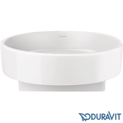 Duravit - Duravit Balcoon DuraShield HygieneGlaze Plus Çanak Lavabo, 45 cm, Parlak Beyaz