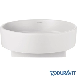 Duravit - Duravit Balcoon DuraShield HygieneGlaze Plus Çanak Lavabo, 45 cm, Beyaz İpeksi Mat