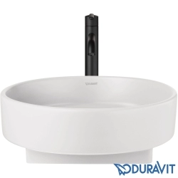 Duravit - Duravit Balcoon DuraShield HygieneGlaze Plus Çanak Lavabo, 45 cm, Beyaz İpeksi Mat