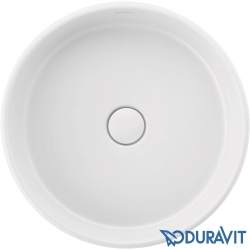 Duravit - Duravit Balcoon DuraShield HygieneGlaze Plus Çanak Lavabo, 45 cm, Beyaz İpeksi Mat
