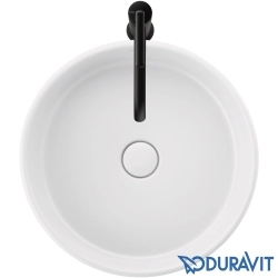 Duravit - Duravit Balcoon DuraShield HygieneGlaze Plus Çanak Lavabo, 45 cm, Beyaz İpeksi Mat