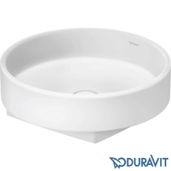 Duravit - Duravit Balcoon DuraShield HygieneGlaze Plus Çanak Lavabo, 45 cm, Beyaz İpeksi Mat