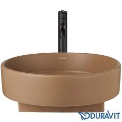 Duravit - Duravit Balcoon DuraShield Çanak Lavabo, 45 cm, Kil Terra Mat
