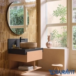 Duravit - Duravit Balcoon DuraShield Çanak Lavabo, 45 cm, Kil Terra Mat