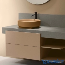Duravit - Duravit Balcoon DuraShield Çanak Lavabo, 45 cm, Kil Terra Mat