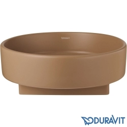 Duravit - Duravit Balcoon DuraShield Çanak Lavabo, 45 cm, Kil Terra Mat