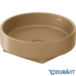 Duravit - Duravit Balcoon DuraShield Çanak Lavabo, 45 cm, Kil Terra Mat