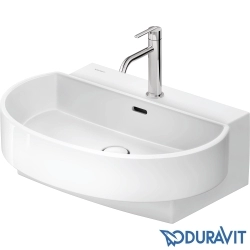 Duravit - Duravit Balcoon DuraShield HygieneGlaze Plus D-Shaped Çanak Lavabo, 65 cm, Parlak Beyaz