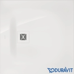 Duravit - Duravit Sustano 80x80 Kare Sıfır Zemin Duş Teknesi, Beyaz (Kesilebilir)