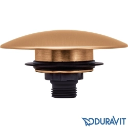 Duravit - Duravit Küvet Sifonu Kapağı, Fırçalı Bakır