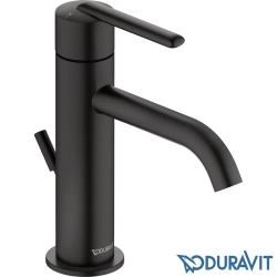Duravit - Duravit Balcoon Lavabo Bataryası, Sifon Kumandalı, Mat Siyah (S-Boy)