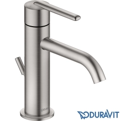 Duravit - Duravit Balcoon Lavabo Bataryası, Sifon Kumandalı, Paslanmaz Çelik (S-Boy)