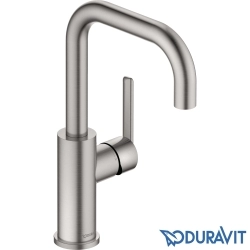 Duravit - Duravit Balcoon Yüksek Lavabo Bataryası, Paslanmaz Çelik