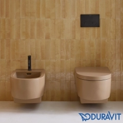 Duravit - Duravit Balcoon Bide Bataryası, Mat Siyah (Sifon Kumandalı)