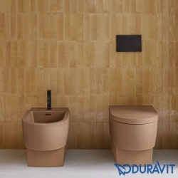 Duravit - Duravit Balcoon Bide Bataryası, Mat Siyah (Sifon Kumandalı)
