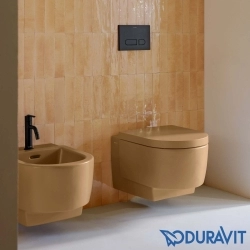Duravit - Duravit Balcoon Bide Bataryası, Mat Siyah (Sifon Kumandalı)