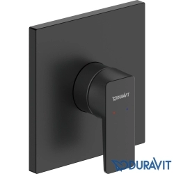 Duravit - Duravit Manhattan Ankastre Duş Bataryası, Mat Siyah - MH4210007046