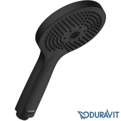 Duravit - Duravit TH Ankastre Termostatik Banyo Bataryası, Tepe ve El Duşu Seti, Mat Siyah