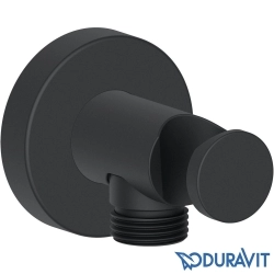Duravit - Duravit TH Ankastre Termostatik Banyo Bataryası, Tepe ve El Duşu Seti, Mat Siyah