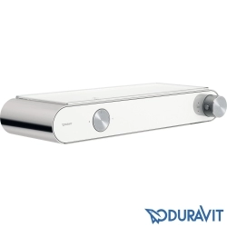 Duravit - Duravit TH Termostatik Duş Bataryası, Krom/Beyaz Parlak