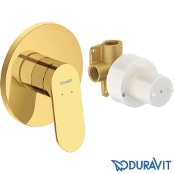 Duravit - Duravit Wave Ankastre Duş Bataryası, Altın