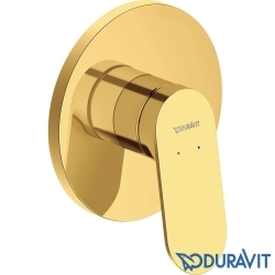 Duravit - Duravit Wave Ankastre Duş Bataryası, Altın - WA4210007034