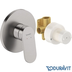 Duravit - Duravit Wave Ankastre Duş Bataryası, Paslanmaz Çelik