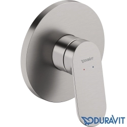 Duravit - Duravit Wave Ankastre Duş Bataryası, Paslanmaz Çelik - WA4210007070
