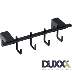 Duxxa - Duxxa F1 Dörtlü Set Askılık, Mat Siyah