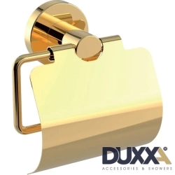Duxxa - Duxxa Arya Kapaklı Tuvalet Kağıtlığı, Altın