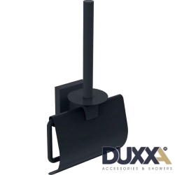 Duxxa - Duxxa Q1 Bekletme Tuvalet Kağıtlığı, Mat Siyah