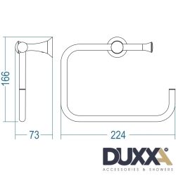 Duxxa - Duxxa Art Deluxe Yuvarlak Havluluk, Antik Sarı