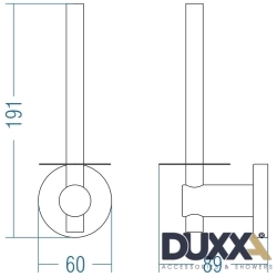 Duxxa - Duxxa Arya Yedek Bekletme Tuvalet Kağıtlığı
