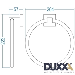 Duxxa - Duxxa Q1 Yuvarlak Havluluk