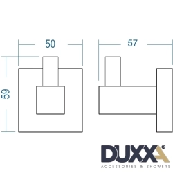 Duxxa - Duxxa Q1 Tekli Askılık, Altın