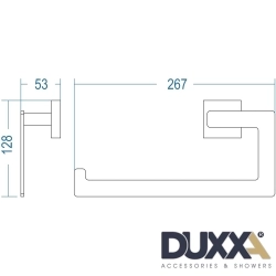 Duxxa - Duxxa S-Line Kağıt Havluluk